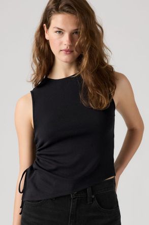 Levi's Top sin mangas Alila Asymmetrical - Mujer - XS - Negro / Anthracite Night