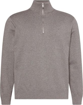 Calvin Klein Trui met ritssluiting - Grijs