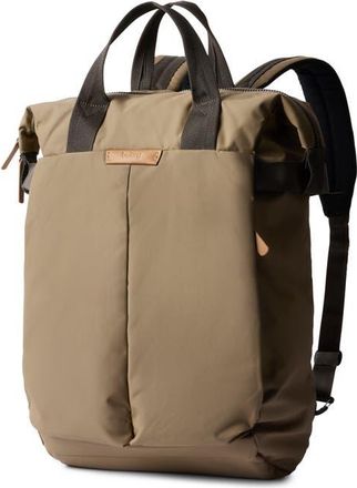 Bellroy Tokyo Water Resistant Tote Backpack in Khaki at Nordstrom