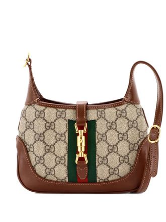 Gucci Jackie 1961 GG Coated Canvas Mini hobo bag - Brown