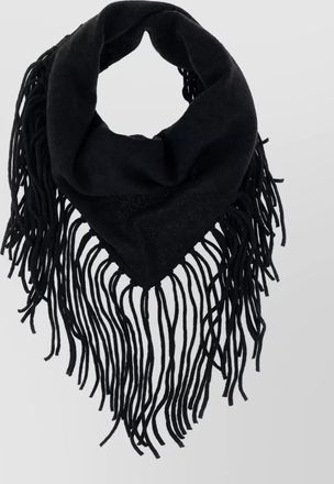 P.A.R.O.S.H. cashmere fine-knit fringed scarf