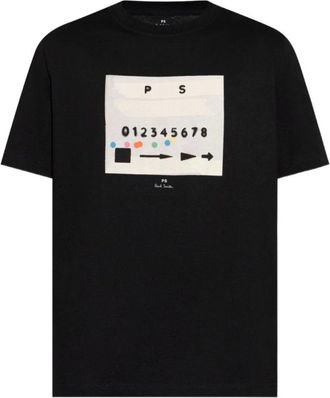 Paul Smith Camiseta Estampada - Tops - Hombre - Negro - 2XL