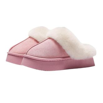 Generic Cartoon male and female night evil cotton slippers autumn and winter household cotton slippers (1)