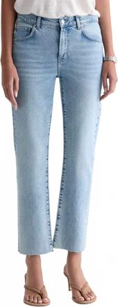 AG - Adriano Goldschmied Brinley Crop Jeans In Gold Country