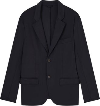 Emporio Armani Einreihiger Blazer aus Nylon von Emporio Armani