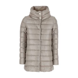 Herno Jassen, Dames, Grijs, S, Down Jassen