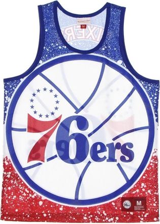 Mitchell & Ness NBA Jumbotron Tank Top - Heren - Fitness - Veelkleurig - S - Polyester - Fitness