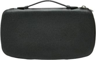 Louis Vuitton Pre-owned Clutches, male, Black, Size: ONE SIZE Pre-owned Leather louis-vuitton-bags
