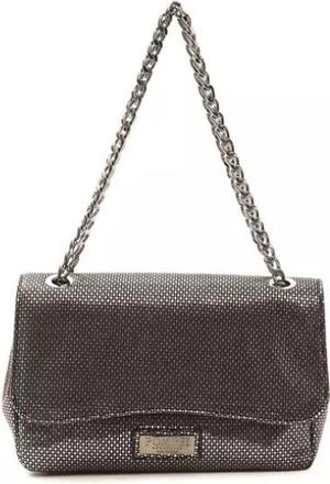 Pompei Donatella Donatella Crossbody Bag - Dames - Schoudertassen - Grijs - ONE Size - Leer - Tassen