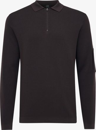 Genti Polo Zip | Bordeaux
