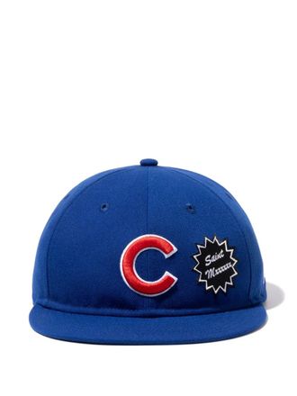 Saint Mxxxxxx x MLB Cubs cap - men - Cotton/Polyester - One Size - Blue