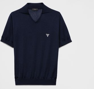 Prada Cashmere polo shirt