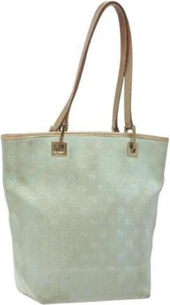 Gucci Pre-owned Nylon gucci-bags - Dames - Vintage Shopper - Groen - ONE Size - Nylon - Vintage