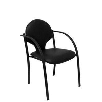 Piqueras y Crespo Pack 2 Sillas Hellin Chasis Negro S