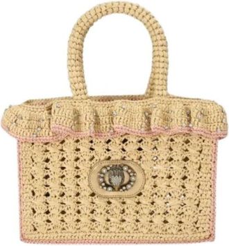 Kurt Geiger Borsa - Dames - Handtassen - Beige - ONE Size - Tassen