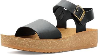 Dr. Scholls Happy Lucky Womens Sandals Black : 6.5 M, Faux Leather