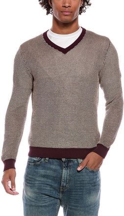 Slowear Slowear Linen-Blend V-Neck Sweater