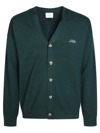 Dr&ocirc;le de Monsieur Finely Knit Deep V-Neck Cardigan