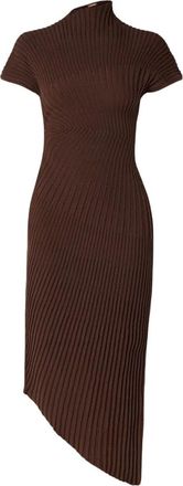 Cult Gaia Dames, Jurken, Bruin, Maat: XS Viscose