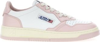 Autry Pink Medalist Low Sneakers