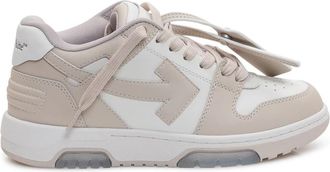 Off-white Out Of Office Sneakers - Dames - Sneakers - Beige - 40 EU - Leer - Schoenen