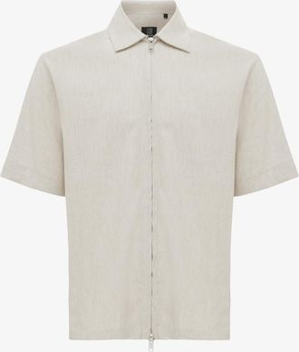 Genti Chuck Overshirt | Beige