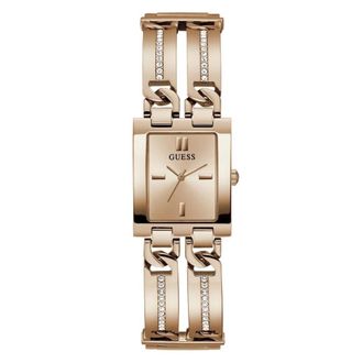 Guess Armbandhorloge MOD ID Ros&eacute;goud 29 mm - Dames - Horloges - Geel - ONE Size - Accessoires