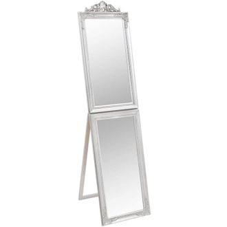 vidaXL Espejo De Pie Plateado 40x160 Cm Vidaxl
