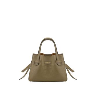 Pourchet Tassen, Dames, Groen, ONE Size, Leer, Blossom | PM
