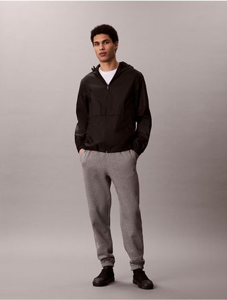 Calvin Klein Jeans Calvin Klein Mens Monogram Fleece Joggers - Medium Grey - 2XL
