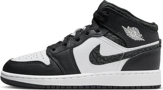 Nike Jordan Air Jordan 1 Mid SE - Dames - Fitnessschoenen - Zwart - 36 1/2 EU - Leer - Fitness