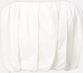 Adriana Degreas Top cropped Inamorata in misto cotone