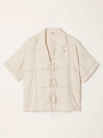 Fat Face FatFace Kara Ivory Petite Shirt