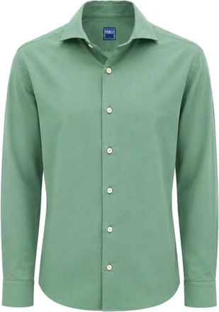 Fedeli Hombre, Camisas, Verde, Talla: L