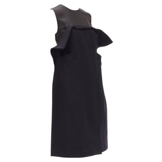 Maison Margiela John Galliano deconstructed wool D dress