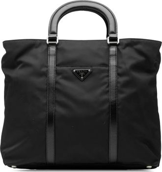 Prada 2013-2025 Tessuto satchel - Nero