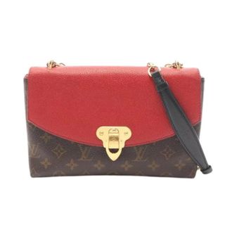 Louis Vuitton Pre-owned Saint Placide Monogram Schoudertas - Dames - Pre-owned - Bruin - Maat: ONE Size Leer