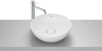 Roca Lavabo Sobre Encimera Bol De Fineceramic Di&aacute;metro 425 Blanco Mate.-roca: Dise&ntilde;o, Innovaci&oacute;n Y Calidad