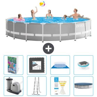 Intex Piscina Prism Frame Redonda - 549x122 Cm - 9-piezas S608