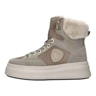 Blauer Emery Enkellaars - Dames - Schoenen - Beige - Maat: 37 EU Leer