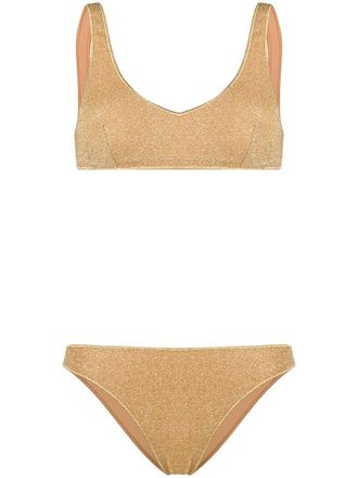 Os&eacute;ree Metallic bikini - Goud
