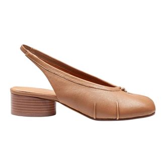 Maison Margiela Schoenen, Dames, Bruin, 36 EU, Leer, Tabi Slingback