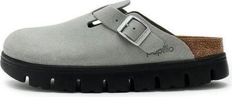 Birkenstock (WMNS) Birkenstock Boston Chunky Suede Leather Pure Sage 1031409