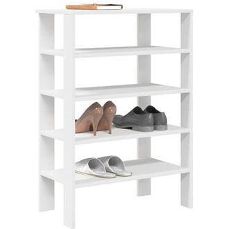 vidaXL Scarpiera Bianca 61x32x87,5 cm in Truciolato - Vidaxl