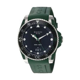 Gucci Ya136310 Duikhorloge - Heren - Accessoires - Grijs - Maat: ONE Size