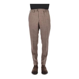 Pantaloni Torino The Rebel Pants - Heren - Broeken - Bruin - Maat: W31 Wol