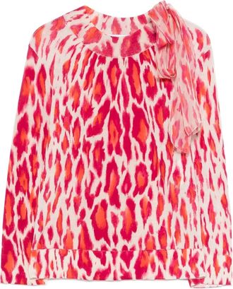 Dior Top a maniche lunghe - Rosso