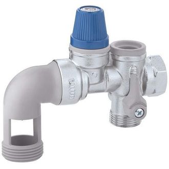 Caleffi Grupo De Seguridad Para Calentador De Agua De Almacenamiento Caleffi 526153-526163 1