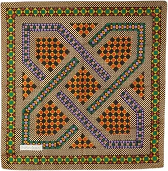 Saint Laurent Pre-owned Scarves, female, Beige, Size: ONE SIZE Pre-owned Silk scarves
