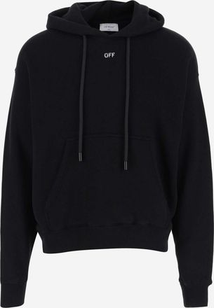 Off-white Black Logo Hoodie